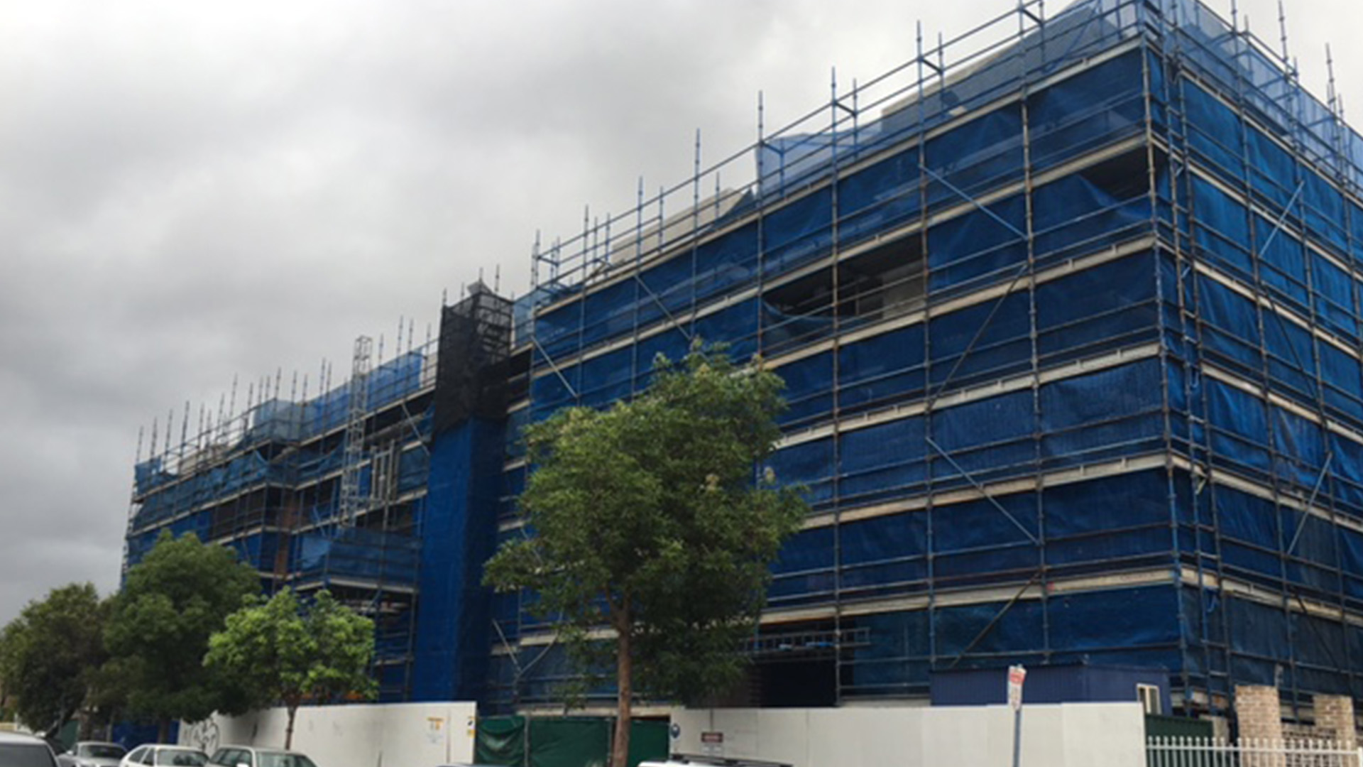 residential scaffold